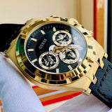  Shop Authentic Guess Continental Black Dial Black Rubber Strap Watch for Men - GW0262G2 - Luxxuri