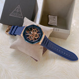  Shop Authentic Guess Momentum Chronograph Blue Dial Blue Rubber Strap Watch for Men - GW0263G2 - Luxxuri