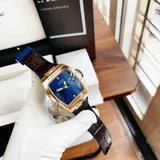  Shop Authentic Guess Phoenix Blue Dial Brown Leather Strap Watch for Men - GW0386G2 - Luxxuri