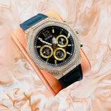  Shop Authentic Guess Momentum Chronograph Diamonds Black Dial Black Silicone Strap Watch For Men - GW0518G2 - Luxxuri