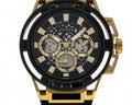  Shop Authentic Guess Matrix Multifunction Gold Dial Black Rubber Strap Watch For Men - GW0423G2 - Luxxuri