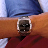  Shop Authentic Guess Phoenix Black Dial Silver Steel Strap Watch for Men - GW0387G1 - Luxxuri