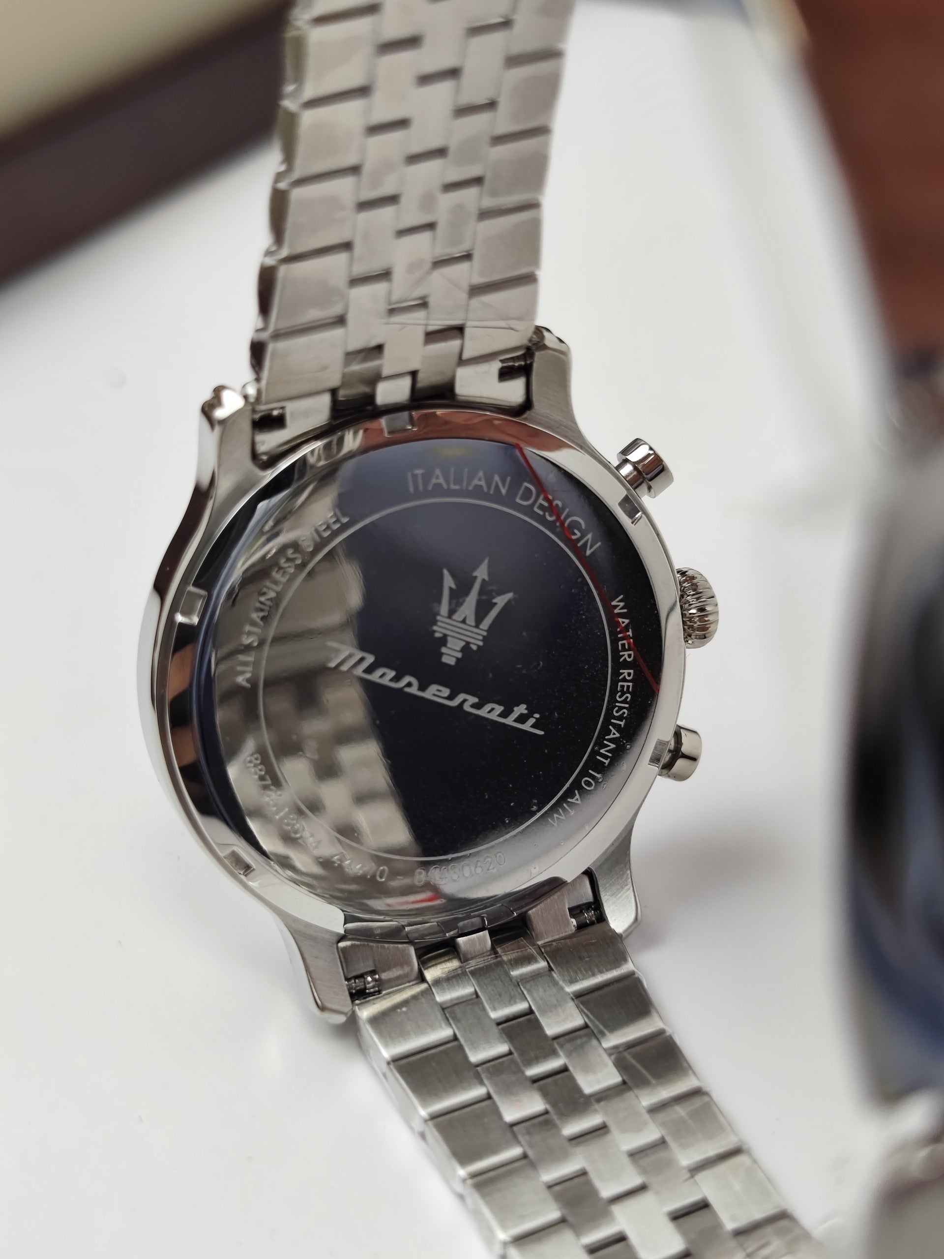  Shop Authentic Maserati Epoca Chronograph Blue Dial Silver Steel Strap Watch For Men - R8873618024 - Luxxuri