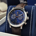  Shop Authentic Maserati Epoca Chronograph Blue Dial Brown Leather Strap Watch For Men - R8871618014 - Luxxuri