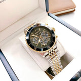  Shop Authentic Michael Kors Bayville Chronograph Black Dial Two Tone Steel Strap Watch For Women - MK8872 - Luxxuri