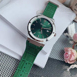  Shop Authentic Salvatore Ferragamo F-80 Classic Green Dial Green Leather Strap Watch for Men - SFDT00119 - Luxxuri