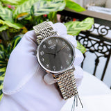  Shop Authentic Tissot T Classic Everytime Quartz Black Dial Silver Steel Strap Watch for Men - T109.410.11.072.00 - Luxxuri