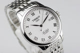  Shop Authentic Tissot T Classic Le Locle Automatic White Dial Silver Steel Strap Watch For Men - T41.1.483.33 - Luxxuri