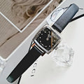  Shop Authentic Tissot Lovely Square Quartz Diamonds Black Dial Black Leather Strap Watch For Women - T058.109.16.056.00 - Luxxuri