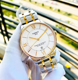  Shop Authentic Tissot Chemin des Tourelles Powermatic 80 Helvetic Pride Silver Dial Two Tone Steel Strap Watch for Men - T099.407.22.038.01 - Luxxuri