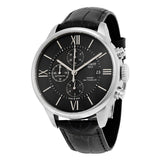  Shop Authentic Tissot T Classic Chemin Des Tourelles Chronograph Black Dial Black Leather Strap Watch For Men - T099.427.16.058.00 - Luxxuri