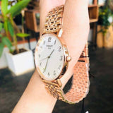  Shop Authentic Tissot T Classic Everytime White Dial Rose Gold Mesh Bracelet Watch for Men - T109.610.33.032.00 - Luxxuri
