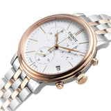  Shop Authentic Tissot Carson Premium Chronograph White Dial Two Tone Steel Strap Watch For Men - T122.417.22.011.00 - Luxxuri