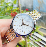  Shop Authentic Tissot T Classic Tradition Chronograph White Dial Two Tone Steel Strap Watch For Men - T063.617.22.037.00 - Luxxuri