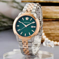  Shop Authentic Versace V-Urban Green Dial Two Tone Steel Strap Watch for Men - VELQ00619 - Luxxuri