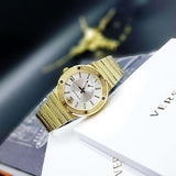  Shop Authentic Versace Greca Silver Dial Gold Steel Strap Watch for Men - VEVI00520 - Luxxuri