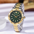  Shop Authentic Versace Hellenyium Quartz Green Dial Two Tone Steel Strap Watch For Men - VE3A00720 - Luxxuri
