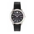  Shop Authentic Versace V Urban Black Dial Black Leather Strap Watch for Men - VELQ00119 - Luxxuri