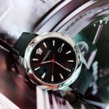  Shop Authentic Versace V Urban Black Dial Black Leather Strap Watch for Men - VELQ00119 - Luxxuri