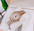  Shop Authentic Bulova Crystal Mother of Pearl Dial Rose Gold Steel Strap Watch for Women - 98L197 - Luxxuri