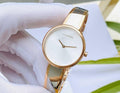  Shop Authentic Calvin Klein Seduce Silver Dial Two Tone Steel Strap Watch for Women - K4E2N61Y - Luxxuri