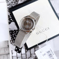  Shop Authentic Calvin Klein Minimal Grey Dial Silver Mesh Bracelet Watch for Women - K3M23124 - Luxxuri