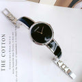  Shop Authentic Calvin Klein Seduce Black Dial Two Tone Steel Strap Watch for Women - K4E2N111 - Luxxuri