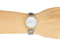  Shop Authentic Calvin Klein Dainty Silver Dial Silver Steel Strap Watch for Women - K7L23146 - Luxxuri
