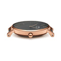  Shop Authentic Daniel Wellington Classic Petite Reading Black Dial Black Leather Strap Watch For Women - DW00100167 - Luxxuri