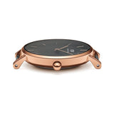  Shop Authentic Daniel Wellington Classic Petite Reading Black Dial Black Leather Strap Watch For Women - DW00100167 - Luxxuri