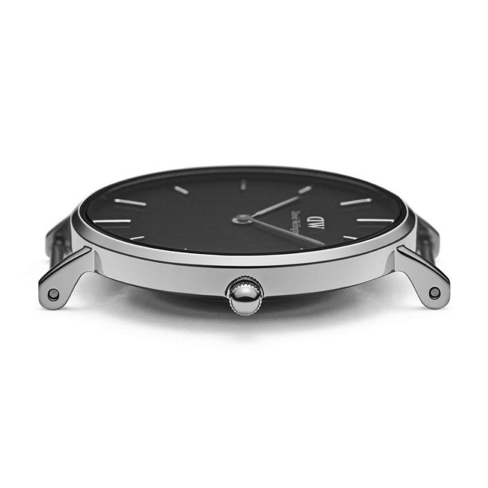  Shop Authentic Daniel Wellington Classic Petite St Mawes Black Dial Brown Leather Strap Watch For Women - DW00100181 - Luxxuri