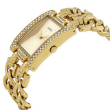  Shop Authentic Guess MOD Heavy Metal Diamonds Gold Dial Gold Steel Strap Watch for Women - W0072L1 - Luxxuri