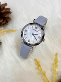  Shop Authentic Emporio Armani White Dial Light Blue Leather Strap Watch For Women - AR11002 - Luxxuri