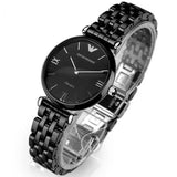  Shop Authentic Emporio Armani Ceramica Black Dial Black Ceramic Strap Watch For Women - AR1487 - Luxxuri