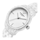  Shop Authentic Emporio Armani Ceramic White Dial White Ceramic Bracelet Watch For Women - AR1477 - Luxxuri