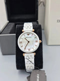  Shop Authentic Emporio Armani Ceramica Mother of Pearl Dial White Ceramic Strap Watch For Women - AR1486 - Luxxuri