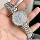  Shop Authentic Emporio Armani Gianni T-Bar Silver Dial Two Tone Steel Strap Watch For Women - AR11293 - Luxxuri