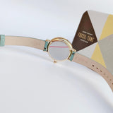 Shop Authentic Fossil Jacqueline Analog Moonphase Mother of Pearl White Dial Green Leather Strap Watch for Women - ES5168 - Luxxuri
