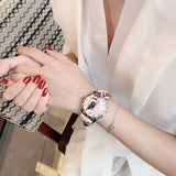  Shop Authentic Gucci G Timeless Pink Dial Pink Leather Strap Watch For Women - YA1264083 - Luxxuri