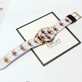  Shop Authentic Gucci G Timeless Quartz White Dial White Leather Strap Watch For Women - YA1264109 - Luxxuri