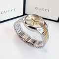  Shop Authentic Gucci G Timeless Silver Dial Two Tone Steel Strap Watch For Women - YA1264131 - Luxxuri