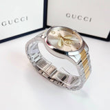  Shop Authentic Gucci G Timeless Silver Dial Two Tone Steel Strap Watch For Women - YA1264131 - Luxxuri