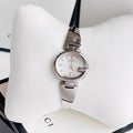  Shop Authentic Gucci Guccissima Quartz Silver Dial Silver Steel Strap Watch For Women - YA134511 - Luxxuri