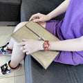  Shop Authentic Gucci G Timeless Quartz Red Dial Red Leather Strap Watch For Women - YA1264054 - Luxxuri