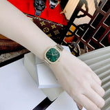  Shop Authentic Guess Quartz Green Dial Gold Mesh Strap Watch For Women - GW0354L5 - Luxxuri