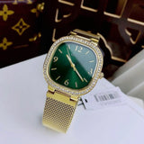 Shop Authentic Guess Quartz Green Dial Gold Mesh Strap Watch For Women - GW0354L5 - Luxxuri