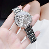  Shop Authentic Guess Solstice Diamonds Silver Dial Silver Steel Strap Watch for Women - GW0403L1 - Luxxuri