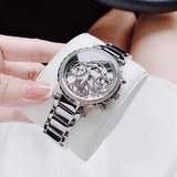  Shop Authentic Guess Solstice Diamonds Silver Dial Silver Steel Strap Watch for Women - GW0403L1 - Luxxuri