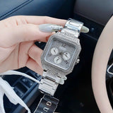  Shop Authentic Guess Deco Multifunction Quartz Silver Dial Silver Steel Strap Watch For Women - GW0472L1 - Luxxuri