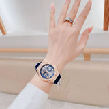  Shop Authentic Guess Asteria Multifunction Blue Dial Blue Rubber Strap Watch For Women - GW0620L3 - Luxxuri